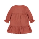 Little Dutch | Jurk Girls Safari Friends Deep Berry