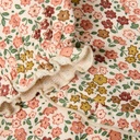 Little Dutch | Jurk Girls Safari Friends Flowers Pastel Rose