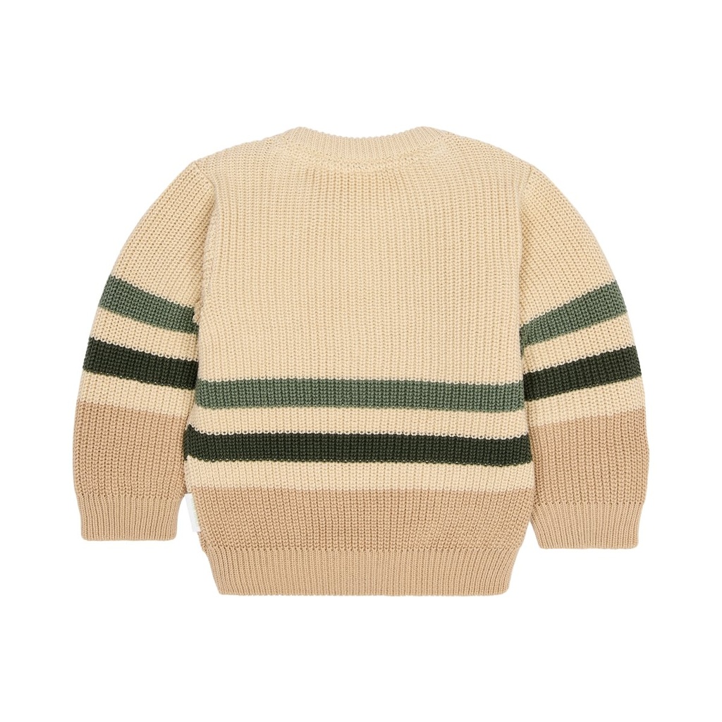 Little Dutch | Pull Boys Safari Friends Warm Taupe