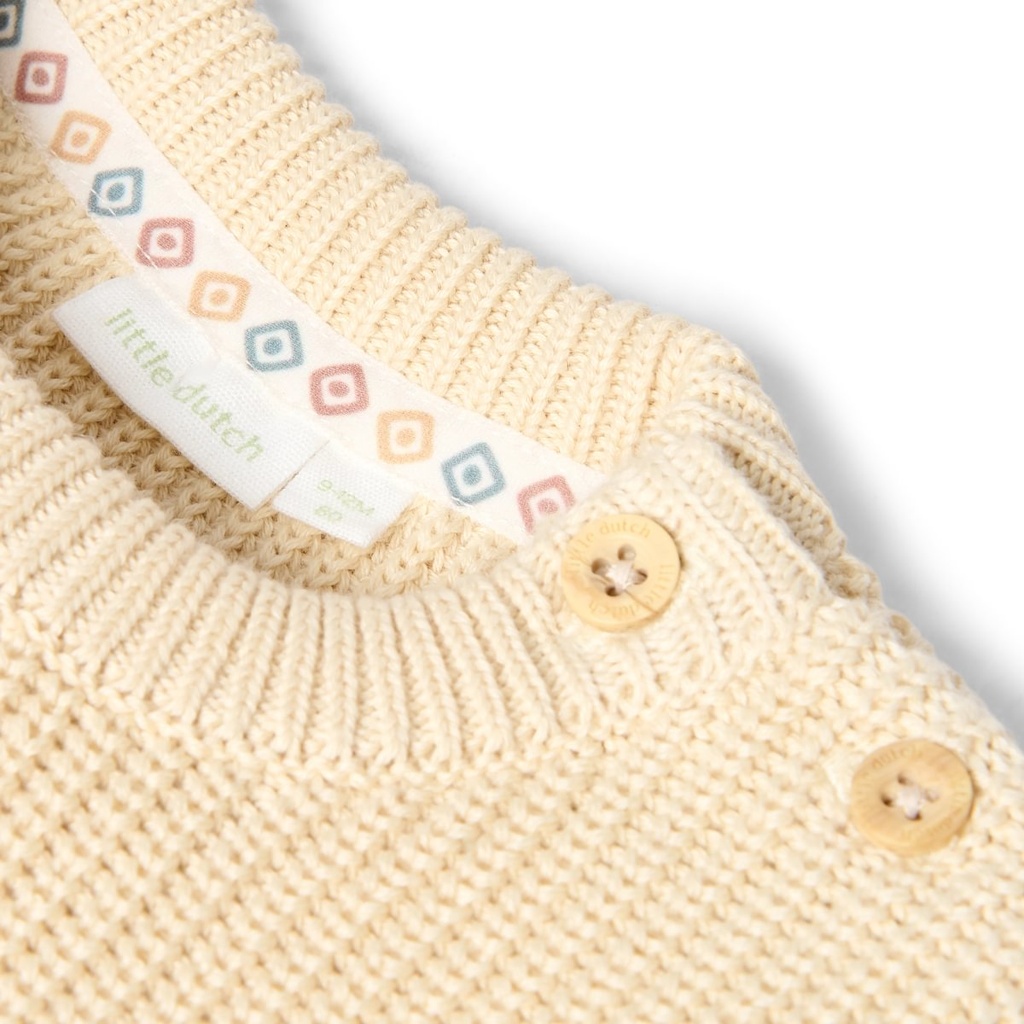 Little Dutch | Pull Boys Safari Friends Warm Taupe