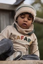Little Dutch | Sjaal Boys Safari Friends Warm Taupe