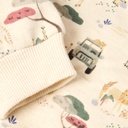 Little Dutch | Sweater Boys Safari Friends Adventure Vanilla