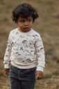 Little Dutch | Sweater Boys Safari Friends Adventure Vanilla