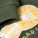Little Dutch | Sweater Boys Safari Friends Deep Olive