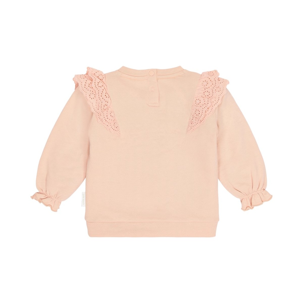 Little Dutch | Sweater Girls Safari Friends Blush Pink