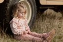 Little Dutch | Sweater Girls Safari Friends Blush Pink