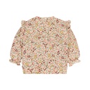 Little Dutch | Sweater Girls Safari Friends Flowers Pastel Rose