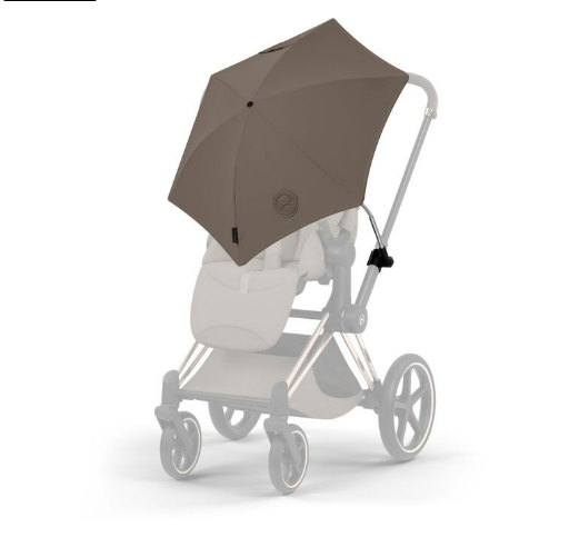 Cybex | Parasol vr Buggy/Wandelwagen Coconut Brown/Dark Brown