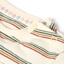 Little Dutch | T-shirt Boys Safari Friends Longsleeve Stripes Vanilla