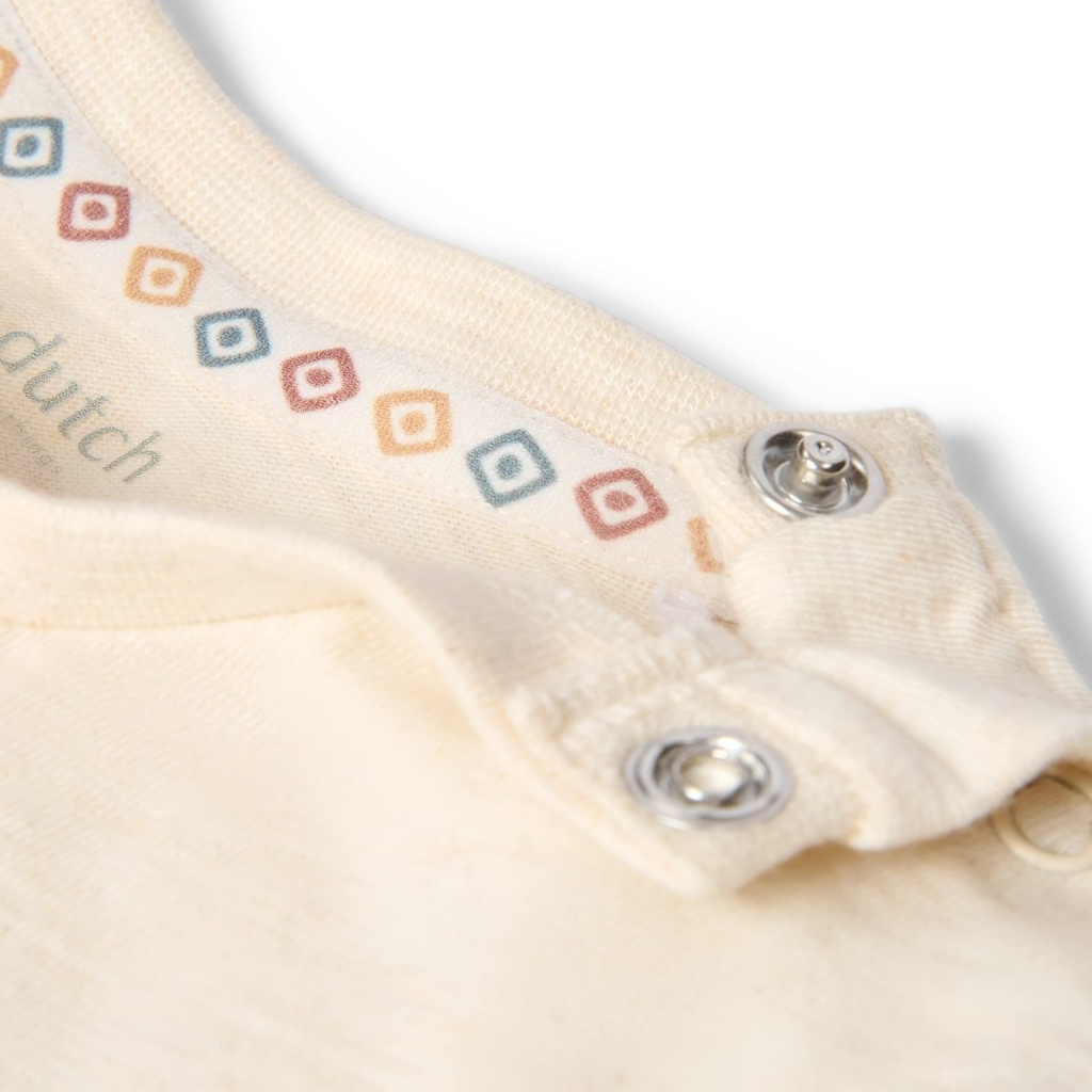 Little Dutch | T-shirt Boys Safari Friends Longsleeve Vanilla
