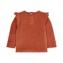 Little Dutch | T-shirt Girls Safari Friends Longsleeve Deep Berry