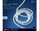 Lumineo | Verlichting Lichtslang Twinkel Effect 8 Functies Transparant/Koel Wit 1800cm Buiten