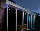 Lumineo | Verlichting Led Icicle Twinkle In/Outdoor 490 Leds Transparant/Multicolor Snoer Transparant 750x50cm