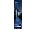 Lumineo | Verlichting Led Icicle Lights Sneeuwval Effect Transparent/Koel Wit 280cm Buiten