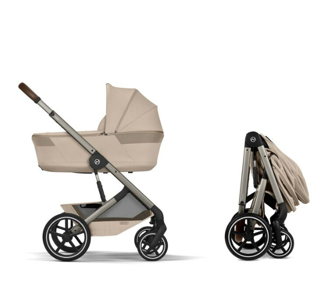 Cybex | Wandelwagen Balios S Lux incl. Foldable Carry Cot Almond Beige/Taupe