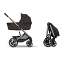Cybex | Wandelwagen Balios S Lux incl. Foldable Carry Cot Chocolate Brown/Taupe