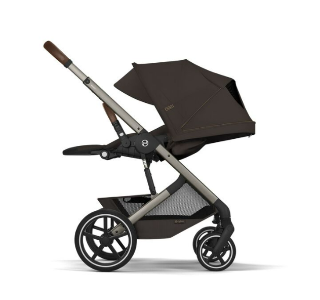 Cybex | Wandelwagen Balios S Lux incl. Foldable Carry Cot Chocolate Brown/Taupe