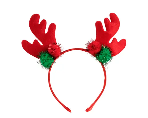 Decoris | Kerstdiadeem 24x22cm Assortiment 