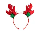 Decoris | Kerstdiadeem 24x22cm Assortiment 