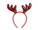 Decoris | Kerstdiadeem 24x22cm Assortiment 