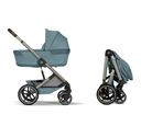 Cybex | Wandelwagen Balios S Lux incl. Foldable Carry Cot Stormy Blue/Taupe