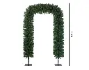 Everlands | Kerstboog Imperial Groen Ø45x240cm