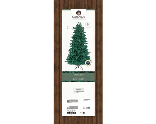 Everlands | Kerstboom Emerald Groen Ø130x210cm