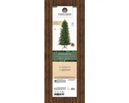 Everlands | Kerstboom Greenland Fir Groen 93x180cm
