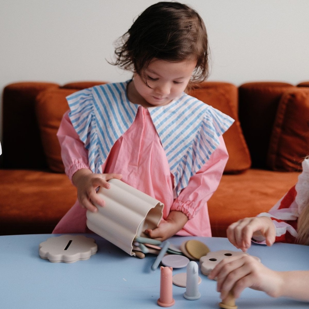Mushie | Educatief Speelgoed Coin & Tube Sorting Set