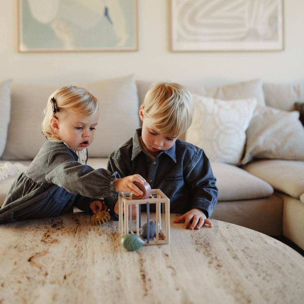 Mushie | Sorteervormen Elastic Shape Sorter