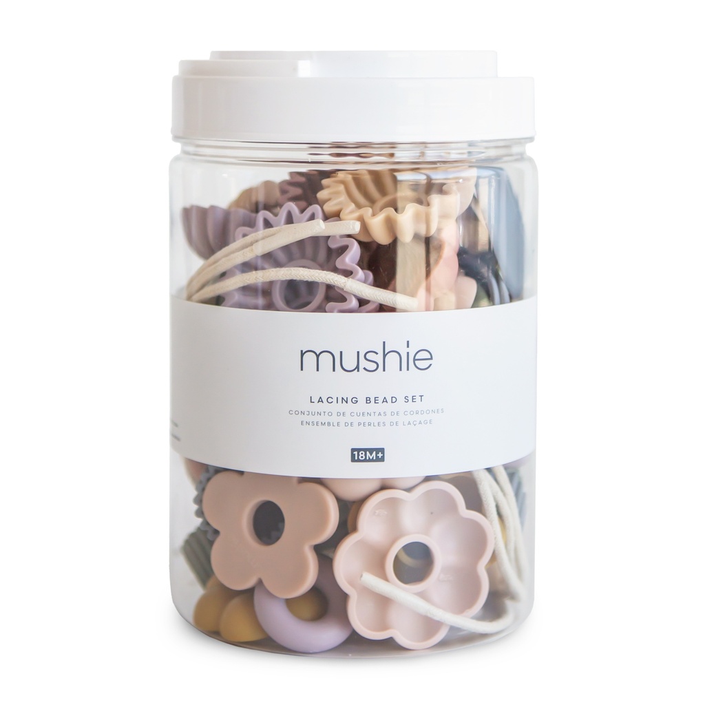 Mushie | Educatief Speelgoed Bead Lacing Toy Set