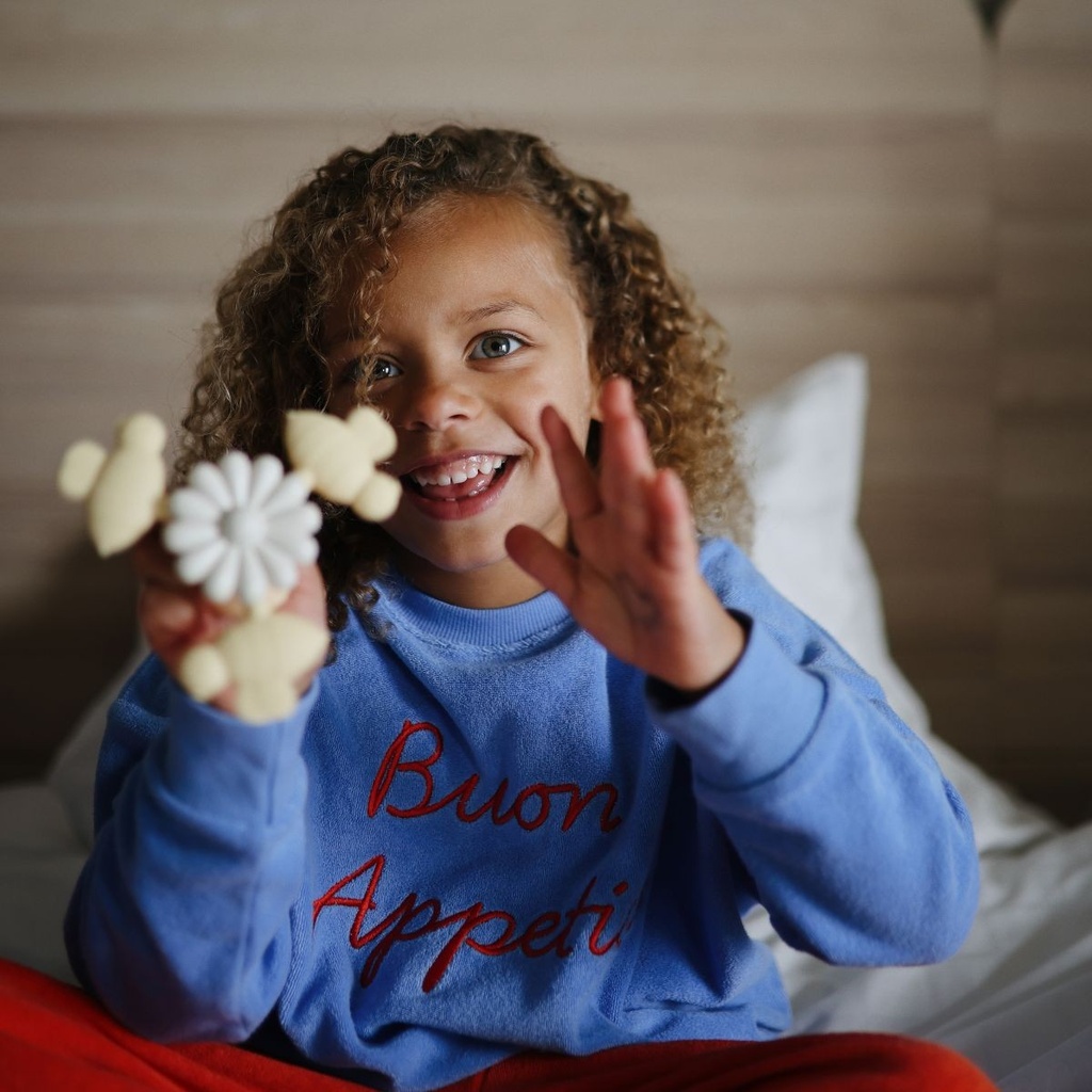 Mushie | Activiteitenspeelgoed Bee Suction Spinner