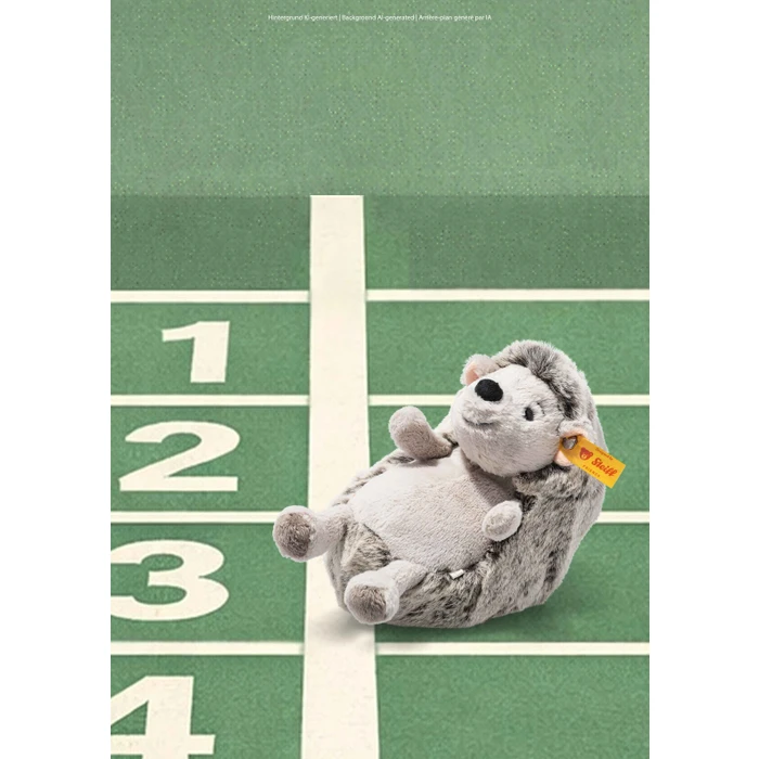 Steiff | knuffel Hedgy hedgehog 16 grey