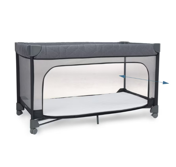Maxi Cosi | Reisbed Merlin One Hand Foldable Elegance Graphite