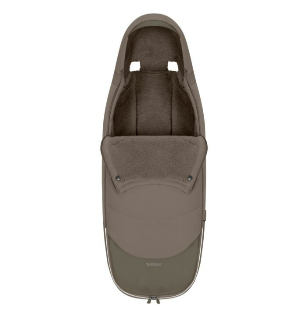 Cybex | Voetenzak Platinum Footmuff Coconut Brown/Dark Brown  New