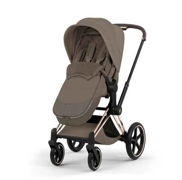 Cybex | Voetenzak Platinum Footmuff Coconut Brown/Dark Brown  New
