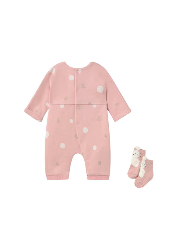 Mayoral | Kruippak met Kousen Girls Baby Rose  