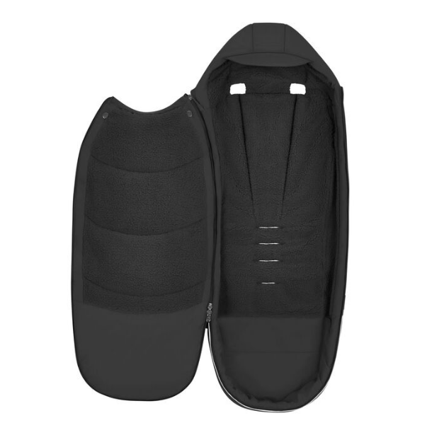 Cybex | Voetenzak Platinum Footmuff Sepia Black/Black New 