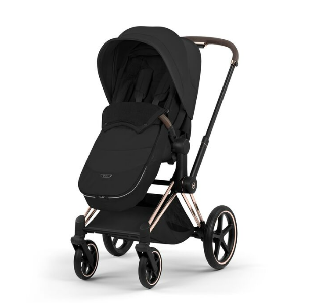 Cybex | Voetenzak Platinum Footmuff Sepia Black/Black New 