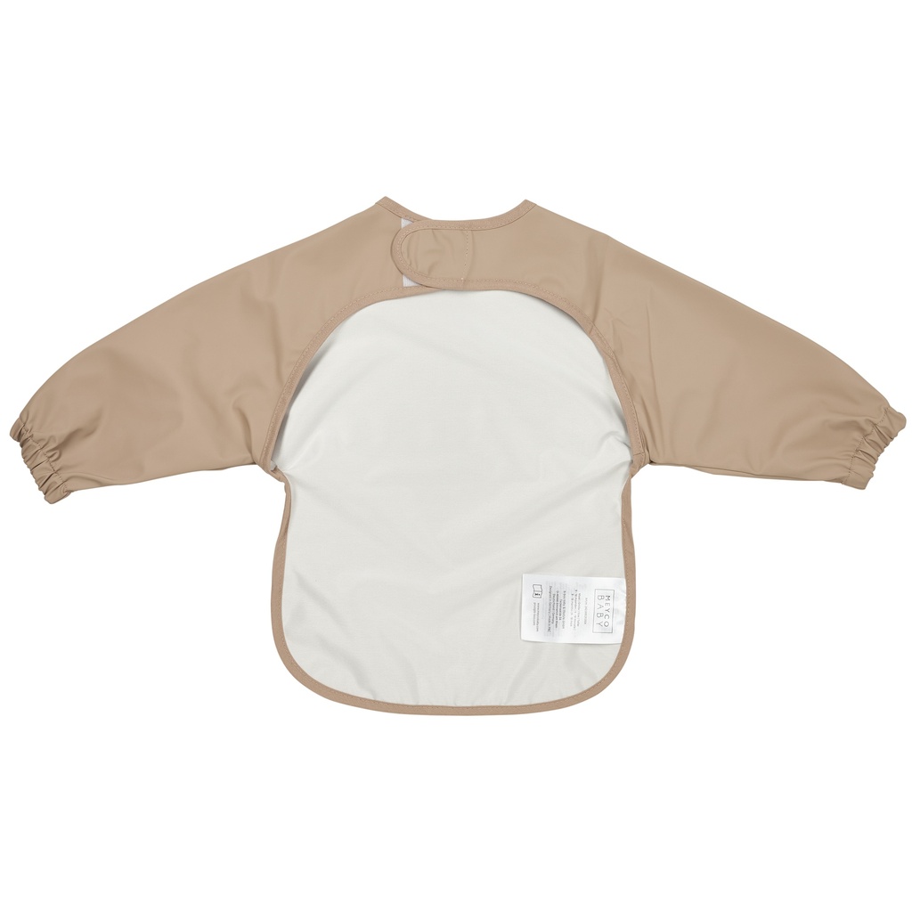Meyco | Slabbetje Met Mouwen Taupe Bruin