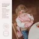 Meyco | Slabbetje met Kruimelvanger Cherry Soft Rose Roze 2-pack