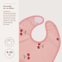 Meyco | Slabbetje met Kruimelvanger Cherry Soft Rose Roze 2-pack