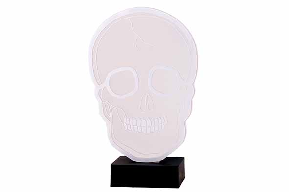 Cosy & Trendy | Lamp Skull Groen 17x6x28cm
