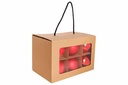 Cosy & Trendy | Kerstbal Shiny/Matt Glas Rood Ø8cm 12-pack