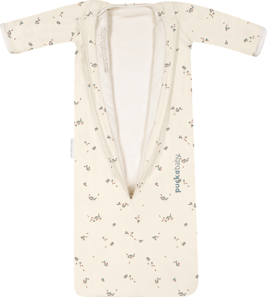 Puckababy | Slaapzak 4 Seasons Blue Berry 6m-2,5Y 70–100 cm