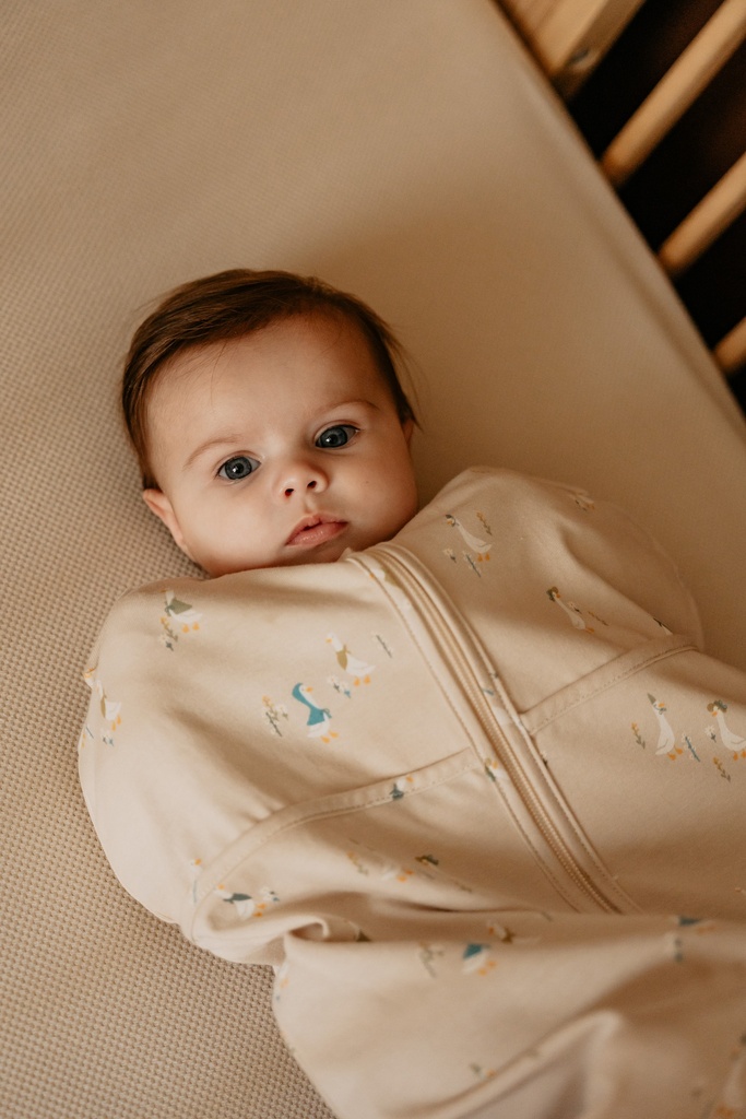 Puckababy | Inbakeren Mini Cotton Geese 3-6m 62-74cm