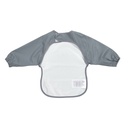 Meyco | Slabbetje Met Mouwen Dark Grey Blue Grijs/Blauw