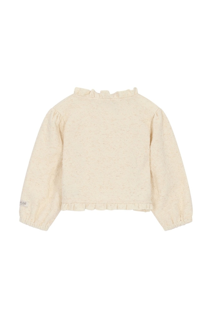 Le Chic | Vest Girls Ophaly Beige Melee Ecru