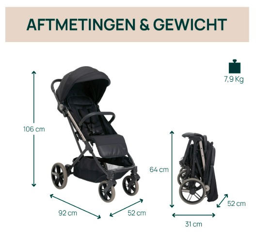 Chicco | Buggy Dolomiti Charcoal