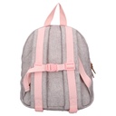 Kidzroom | Rugzak Blossom And Bows Grijs/Roze 31x26x9cm